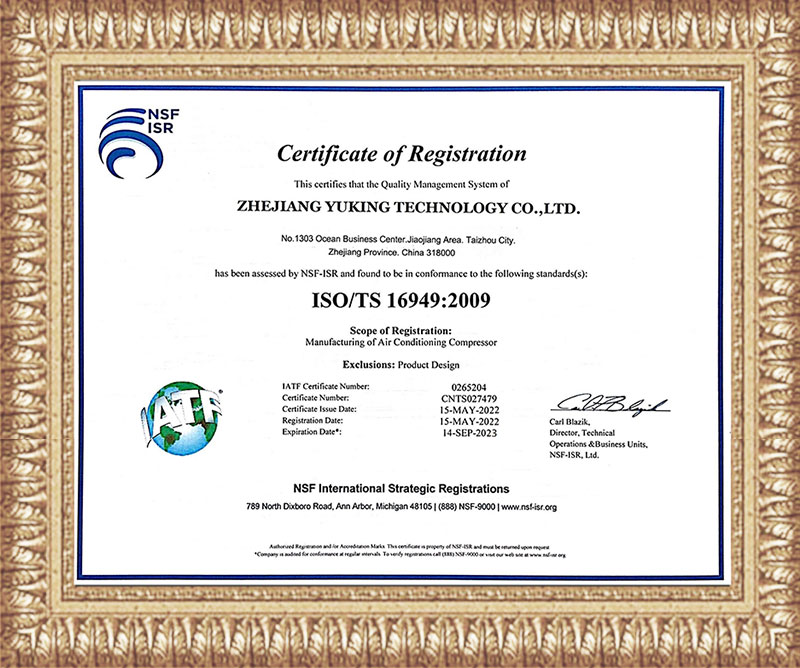 certification